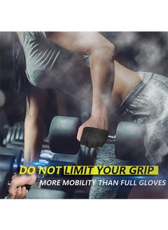 Garlo New Weight Lifting Gym Workout Gloves Men & Women, Partial Glove Just for The Calluses Spots, Great for Weightlifting, Exercise, Training, Fitness…  - Image 5