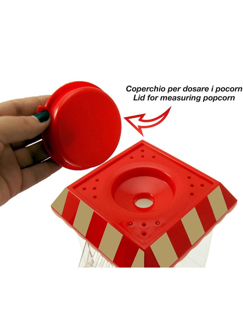 TIGER BT.651Y Popcorn Maker – Oil-Free, 1200W Hot Air Circulation, Grease-Free Popcorn in 3 Minutes - Image 3