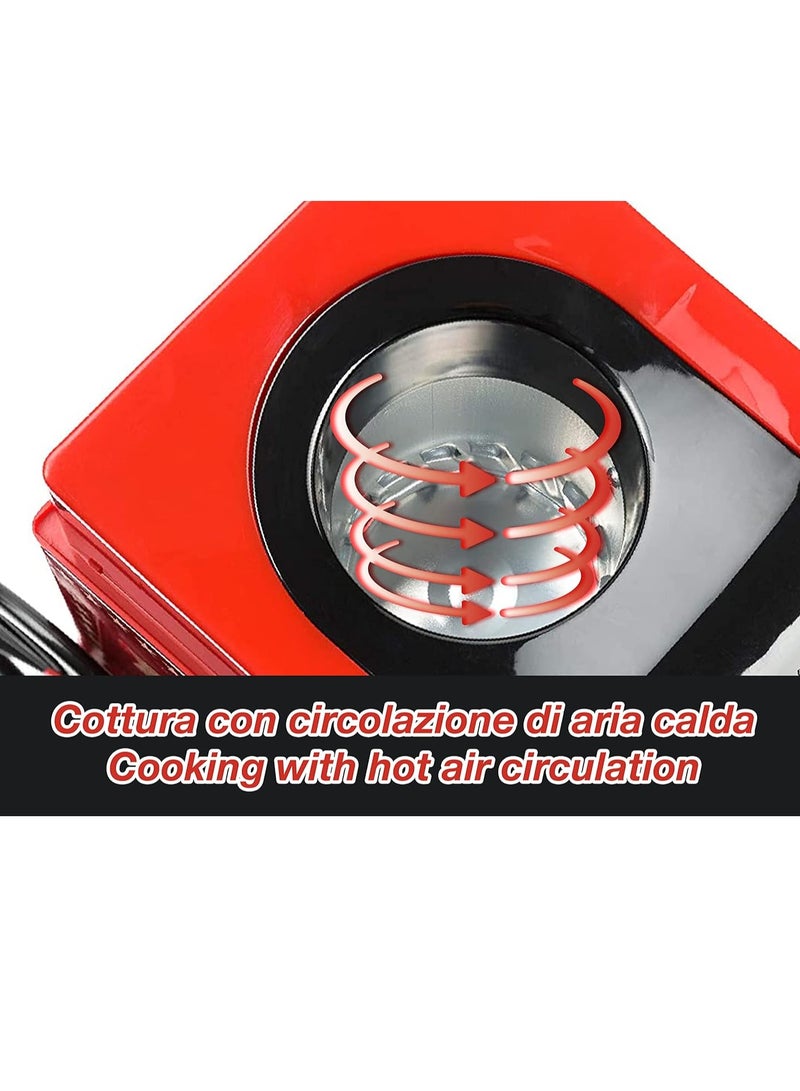 TIGER BT.651Y Popcorn Maker – Oil-Free, 1200W Hot Air Circulation, Grease-Free Popcorn in 3 Minutes - Image 5