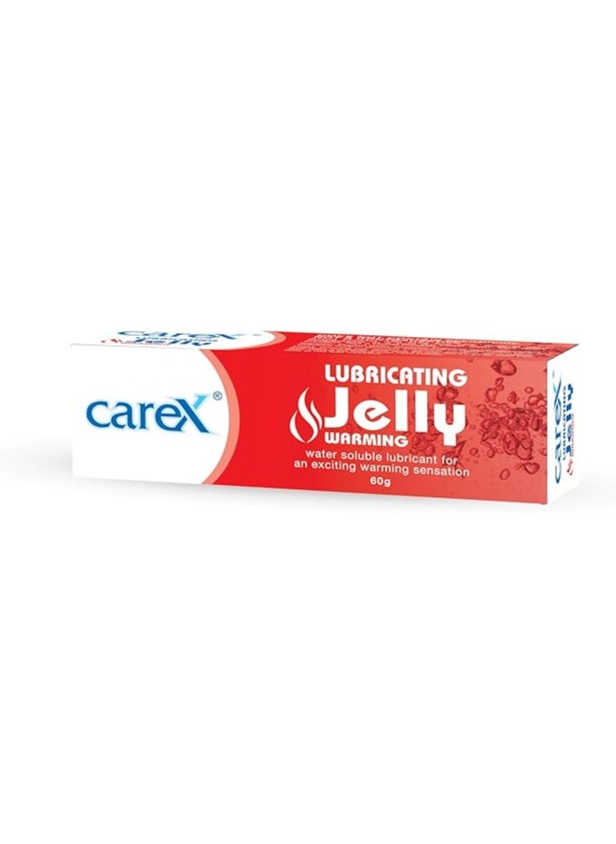 Lubricating Jelly - Warming | Greaseless Transparent Water Soluble And Non-Irritating | For An Exciting Warming Sensation | 60Gm