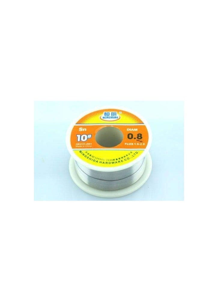 KNP KNP  0.8mm 100g Tin Lead Melt Rosin Core Solder Wire is a high quality soldering material designed for reliable and efficient electrical connections. - Image 1