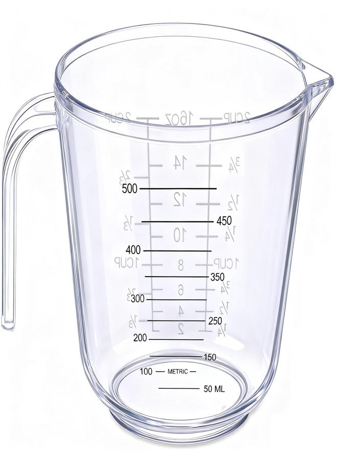DOTINGHUX Measuring Cup, 2 Cup, Clear - Image 3
