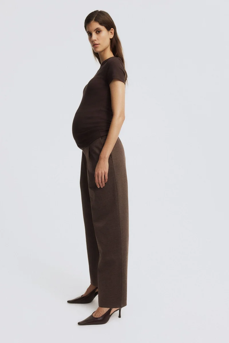 H&M  MAMA Wide trousers for Women | Best Price UAE