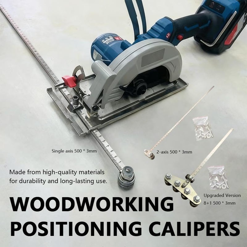 Four Axis 50cm Positioning Calipers for Precise Wood Cutting and Furniture Making Adjustable Guide Rail for Circular Saw - Image 3