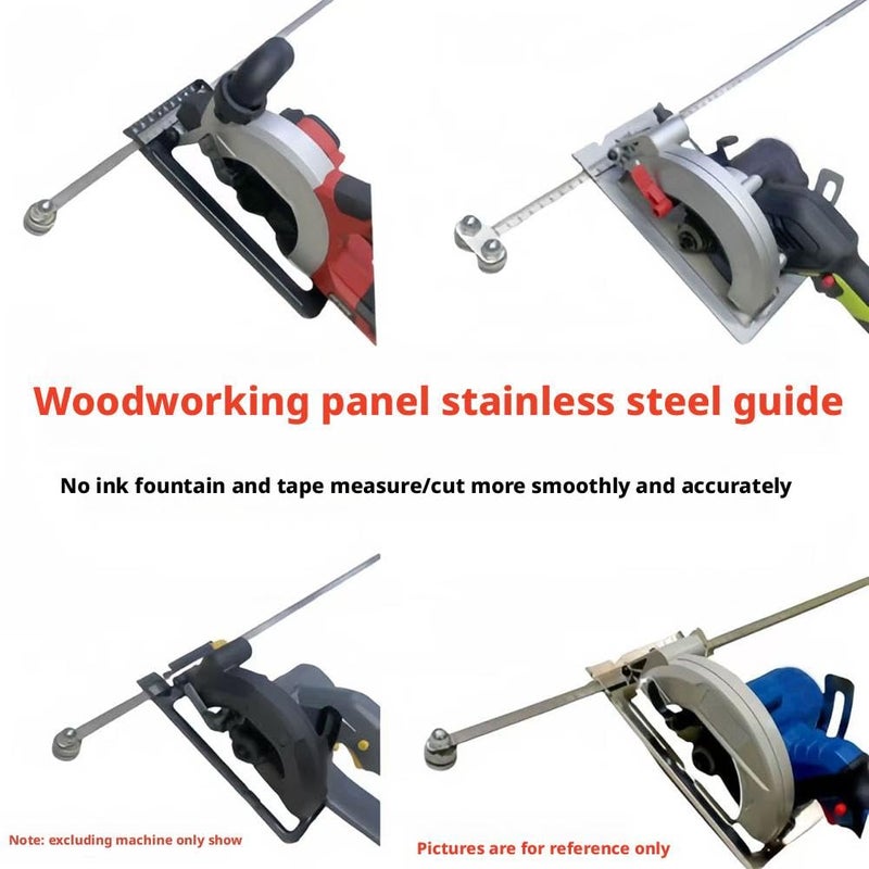 Four Axis 50cm Positioning Calipers for Precise Wood Cutting and Furniture Making Adjustable Guide Rail for Circular Saw - Image 5