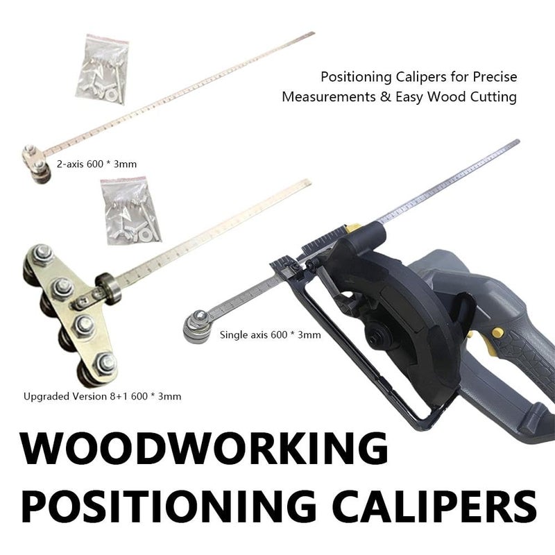 Four Axis 50cm Positioning Calipers for Precise Wood Cutting and Furniture Making Adjustable Guide Rail for Circular Saw - Image 4