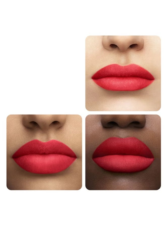 غيرلان أحمر شفاه غيرلان كيسكيس تندر مات، خفيف الوزن ومشرق، يدوم 16 ساعة، مريح، 520 سيكسي كورال - Image 2