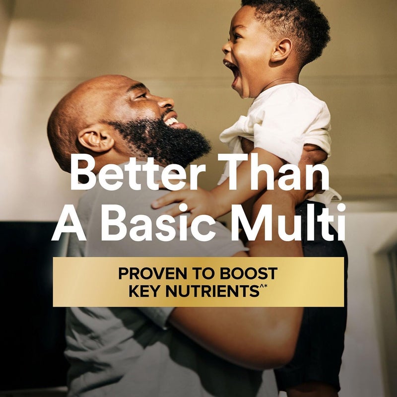 GNC Mega Men 50 Plus Multivitamin Caplets Clinically Proven Heart  Prostate Health B Vitamins Saw Palmetto Memory Vitamin D3 120 count - Image 3