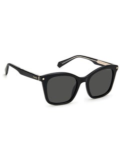 Polaroid Women Square Sunglasses PLD 4110/S/X  BLACK 51  - Image 2