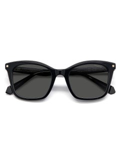 Polaroid Women Square Sunglasses PLD 4110/S/X  BLACK 51  - Image 4