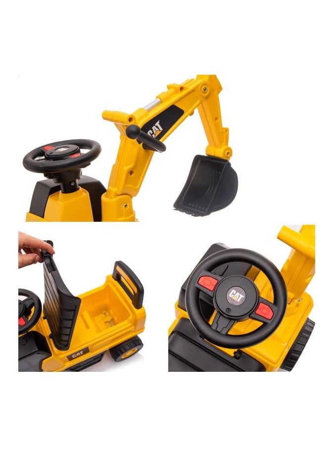CAT Excavator Ride-On CAT Licensed Construction Digger With Music  - Image 2