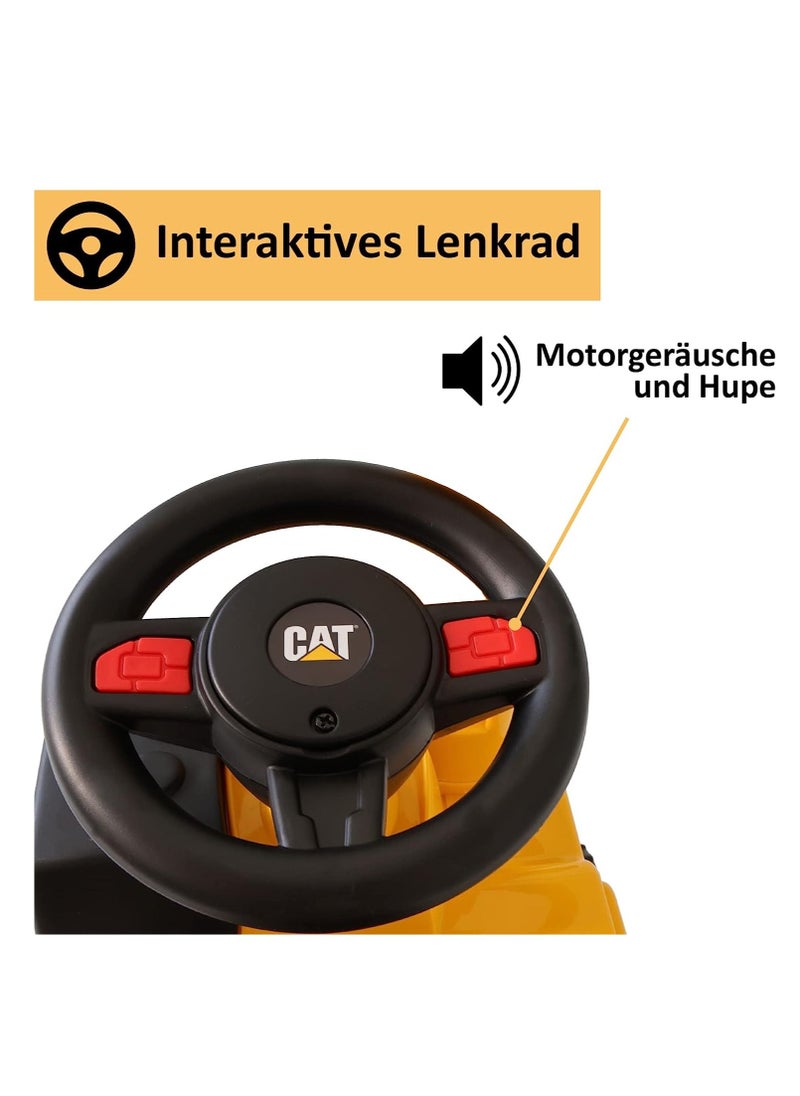 CAT Excavator Ride-On CAT Licensed Construction Digger With Music  - Image 4