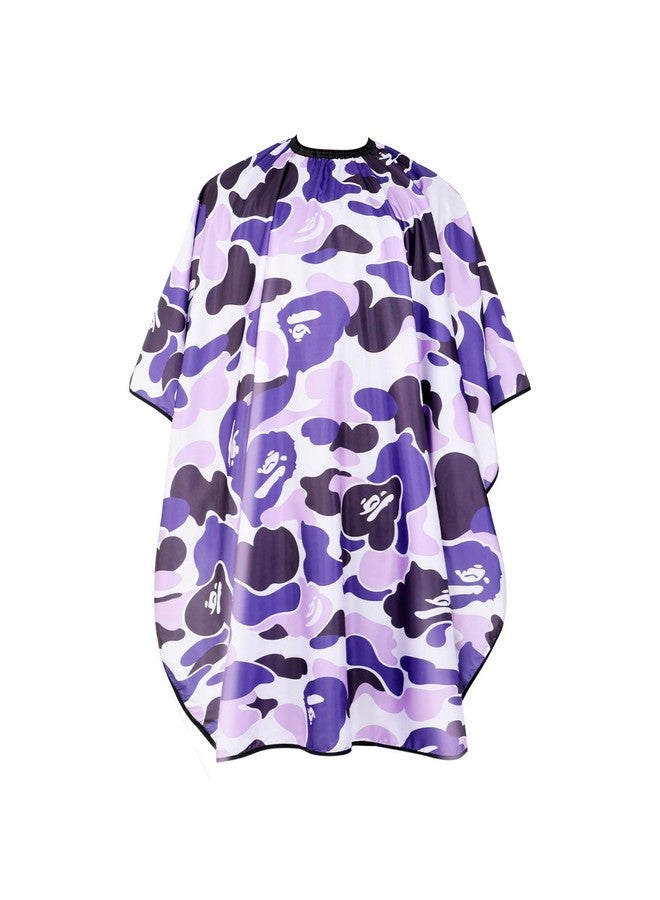 فهانير عباءة احترافية لقص الشعر من FaHaner، عباءة حلاقة مقاومة للماء للرجال، مصنوعة من البوليستر، عباءة تصفيف الشعر مع رقبة مرنة وإغلاق قابل للتعديل، عباءات قص الشعر في الصالونات المنزلية ومحلات الحلاقة - Image 1