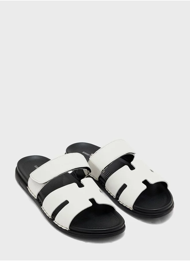 Robert Wood Comfort Footbed Slider Sandals