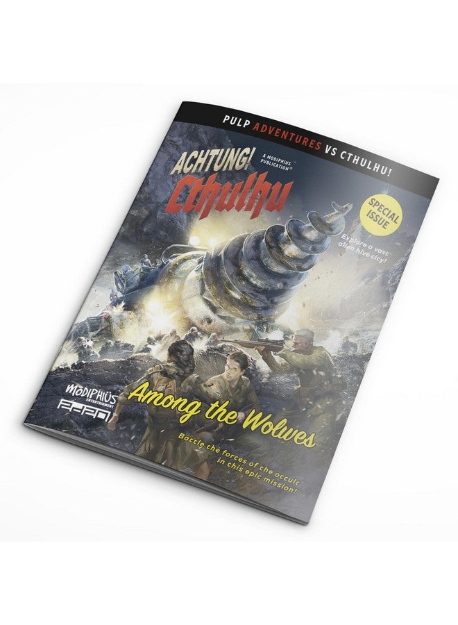 Modiphius Entertainment: Achtung! Cthulhu: Starter Set - RPG Boxed Set w/ 2 Books, Maps, Dice & Character Sheets, 2d20 System, Pulp Horror Roleplaying - Image 4