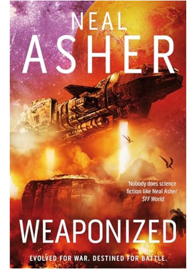 Weaponized By Neal Asher Paperback 