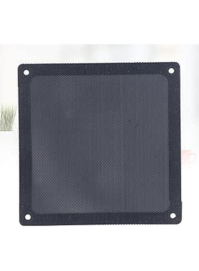 مرشح مروحة شبكي من PVC المغناطيسي 14X14 سم 10 قطع لحماية علبة الكمبيوتر من الغبار وتشتيت الحرارة - Image 1