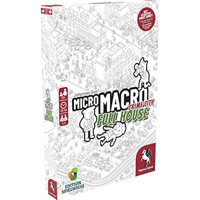 Pegasus Spiele MicroMacro Crime City 2 Full House - Image 1