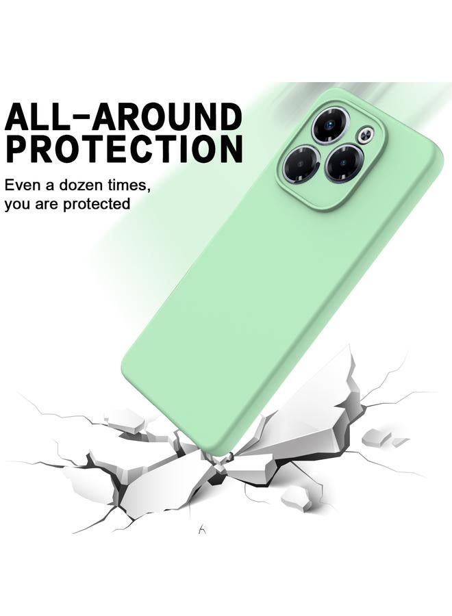 S-TOP Case For Infinix Note 40X 5G Solid Color Liquid Silicone Dropproof Full Coverage Phone Case - Image 5
