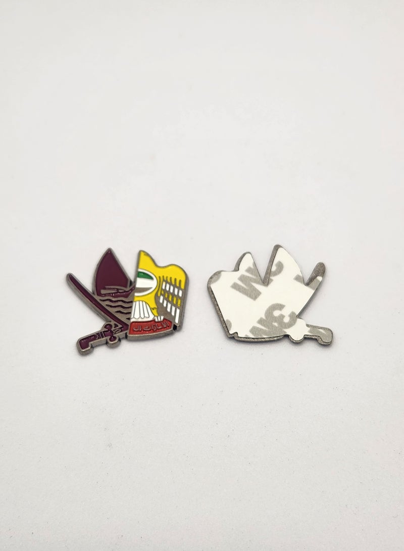 Kipfy Dubai & QATAR Sticker for Bags, Mobile, I pad, Backpacks, and Collectors Walls, Doors, Cars & Laptops - Image 2