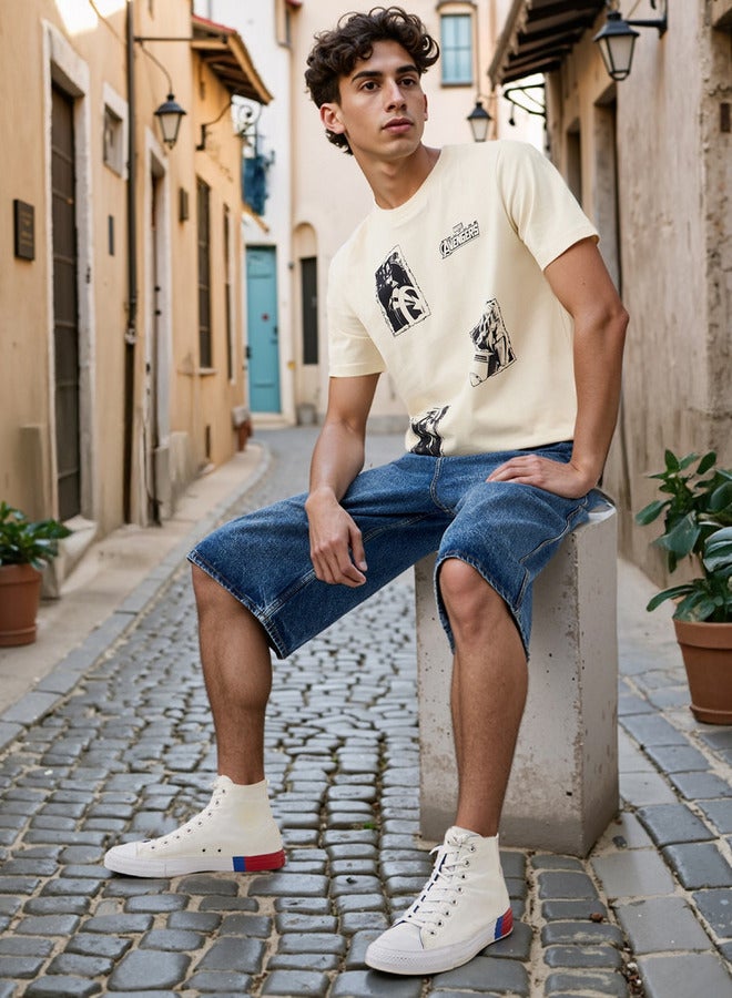 سبلاش فيڤ تيشيرت أفنجرز بطبعة ورقبة دائرية - Image 2