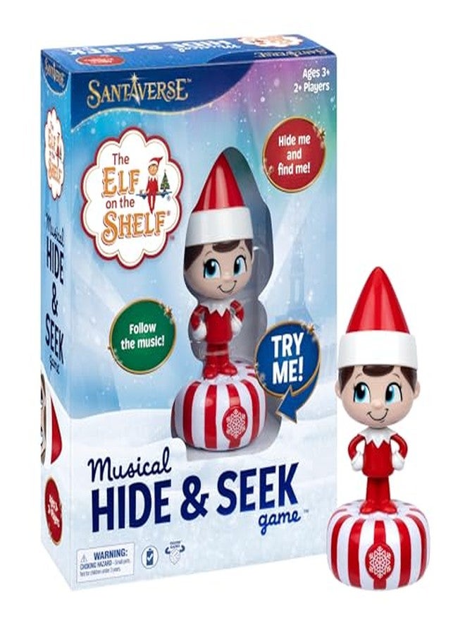 MOOSE The Elf On The Shelf Musical Hide & Seek Game, Hide The Electronic Scout Figure, The Elf Plays Music & Sounds Every Few Seconds To Help Kids Find Him, When Found, Kids Can Celebrate As He Plays Music - Image 3