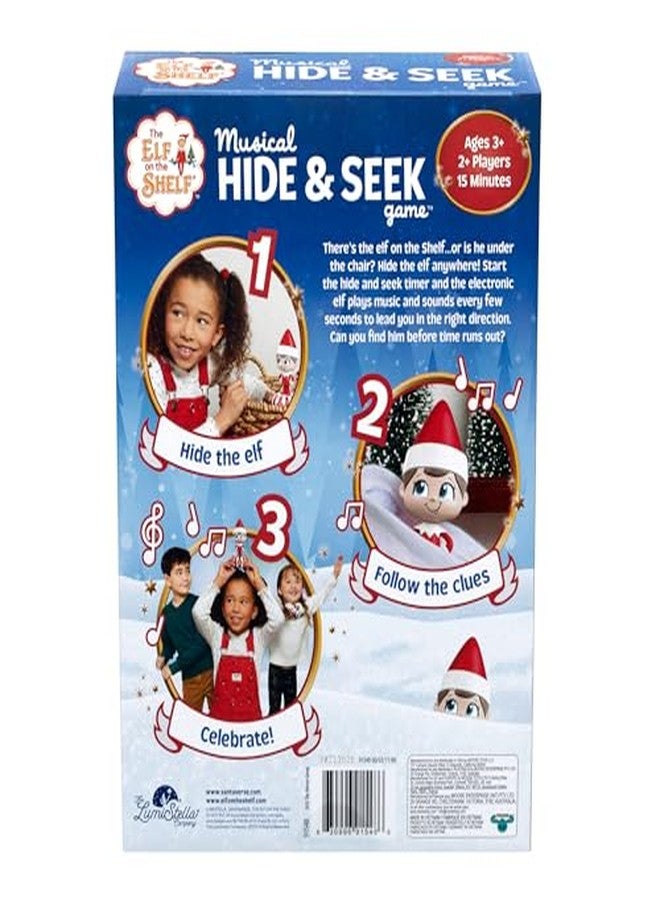 MOOSE The Elf On The Shelf Musical Hide & Seek Game, Hide The Electronic Scout Figure, The Elf Plays Music & Sounds Every Few Seconds To Help Kids Find Him, When Found, Kids Can Celebrate As He Plays Music - Image 5