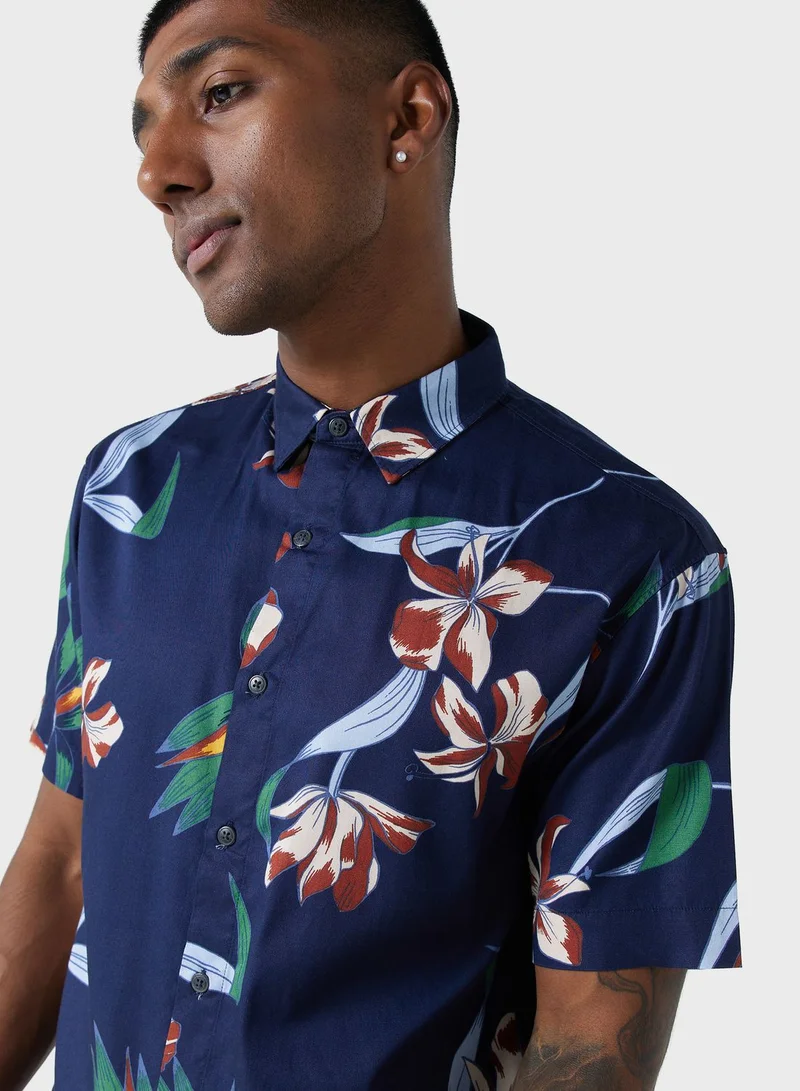Superdry Vintage Hawaiiand Regular Fit Shirt