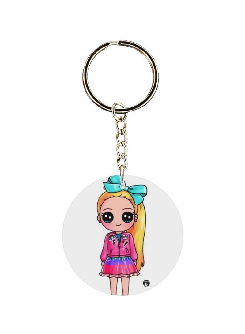 RKN Cartoon Printed Keychain