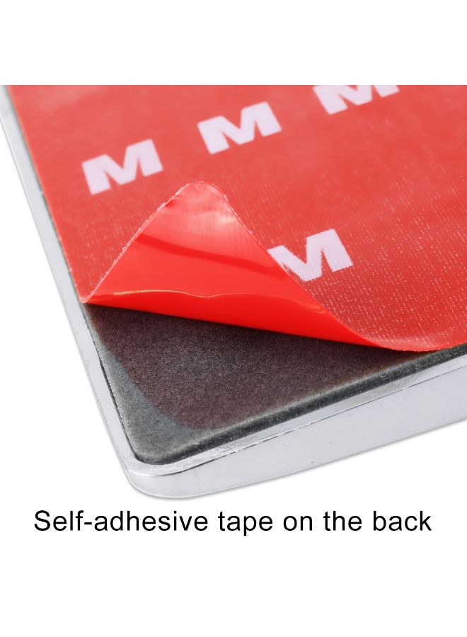 NIBEMINENT USA Flag Rectangle Shape VIP Metal Decorative Sticker - Image 3