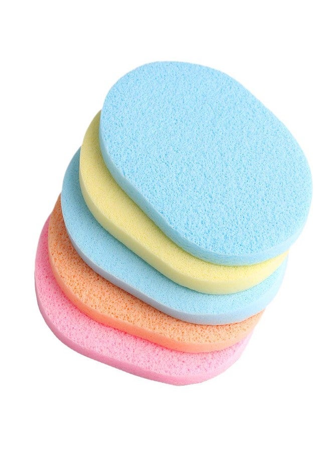 Ghelonadi Women’s makeup combo of Spa Facial Headband - Adjustable Face Wash Headband Facial Mask Brush Makeup Brushes Makeup Remover Pads Round Face Wash Sponge pack of -4 - Image 4