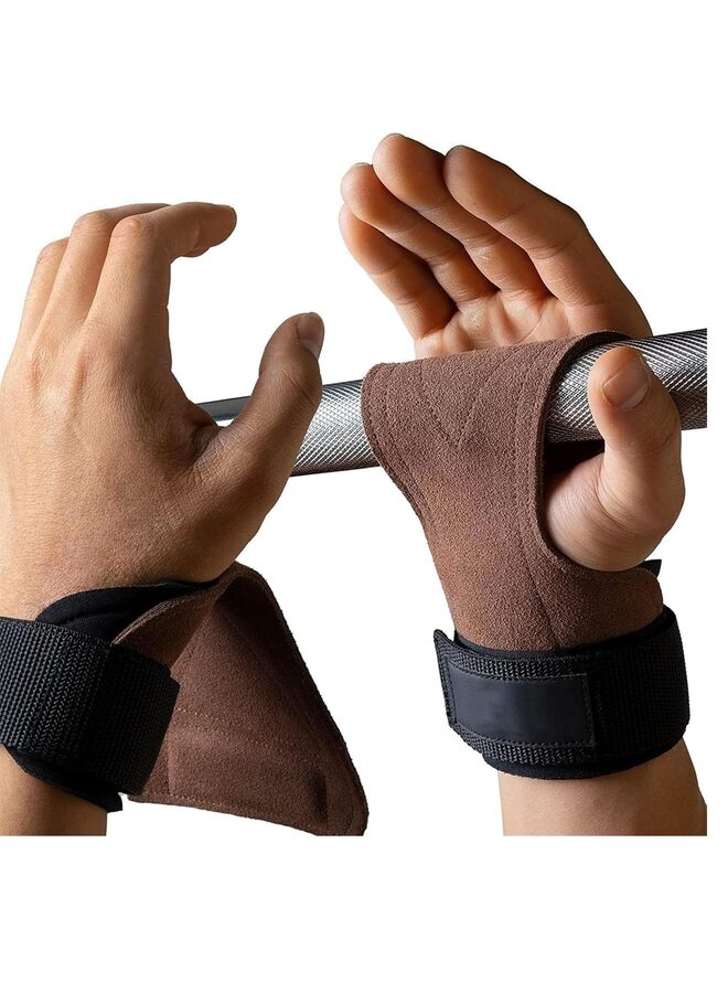 2pcs, Padded Weight Lifting Straps Deadlift with Wrist Support, Gym for Weightlifting and Workout, Grips Hand Men Women (Pair) - Image 1