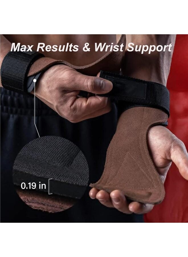 2pcs, Padded Weight Lifting Straps Deadlift with Wrist Support, Gym for Weightlifting and Workout, Grips Hand Men Women (Pair) - Image 5