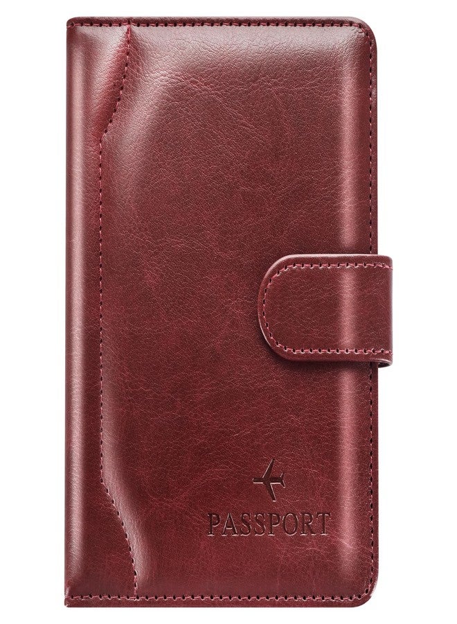 Herain Passport Holder for Travel Cruise Essentials, Passport Cover Wallet Case Women Men, RFID Passports Book Holders Travels Gifts Must Haves Accessories - Image 1