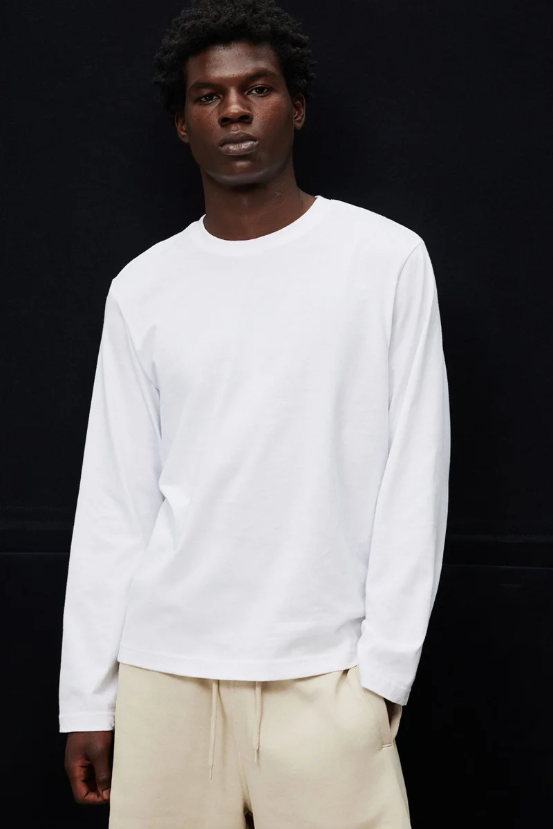 اتش اند ام Regular Fit Jersey top