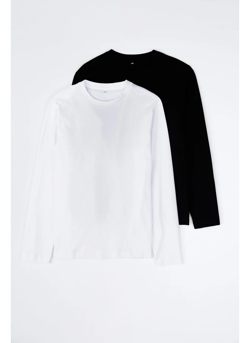 اتش اند ام Regular Fit Jersey top