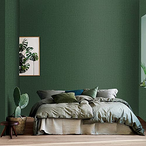 TANONE Contact Paper Peel and Stick (15.8 in X 197 in), Grasscloth Wallpaper Self Adhesive Removable Wallpaper, Fabric Linen Thickened Wall Paper Decorative for Wall Cabinets Drawers Kitchen - Image 2