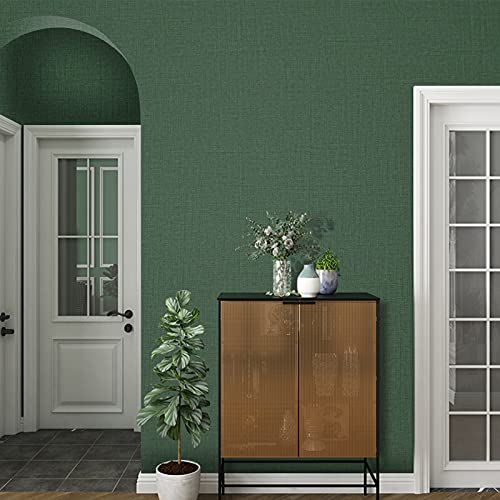 TANONE Contact Paper Peel and Stick (15.8 in X 197 in), Grasscloth Wallpaper Self Adhesive Removable Wallpaper, Fabric Linen Thickened Wall Paper Decorative for Wall Cabinets Drawers Kitchen - Image 4