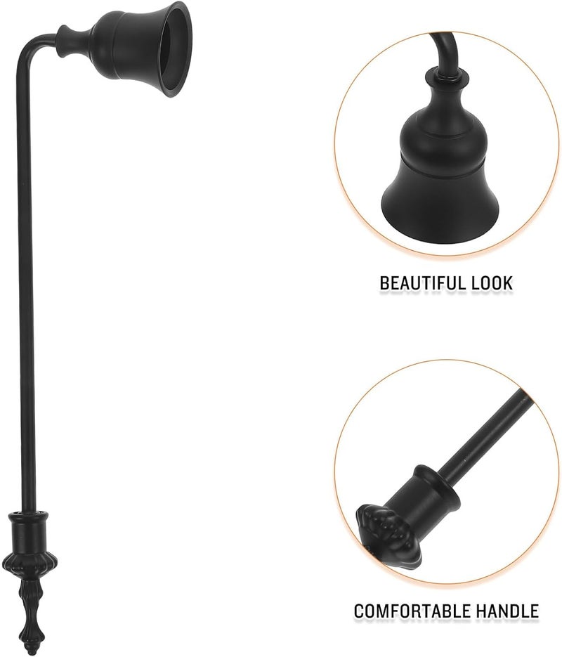 FUOYLOO Vintage Candle Snuffer with Long Handle Candle Extinguisher Accessory for Safely Putting Out Flame Snuffer Tool Stylish Home Decoration - Image 5