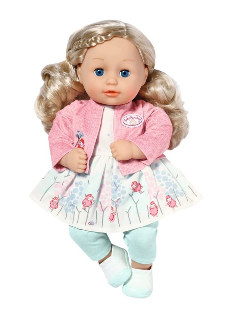 Baby Annabell Little Sophia - 36cm soft bodied doll with long hair for styling  - Image 1