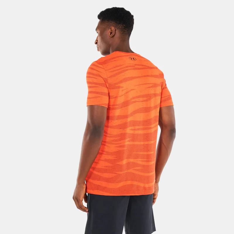 اندر ارمر تيشيرت رجالي موجة بدون خياطة