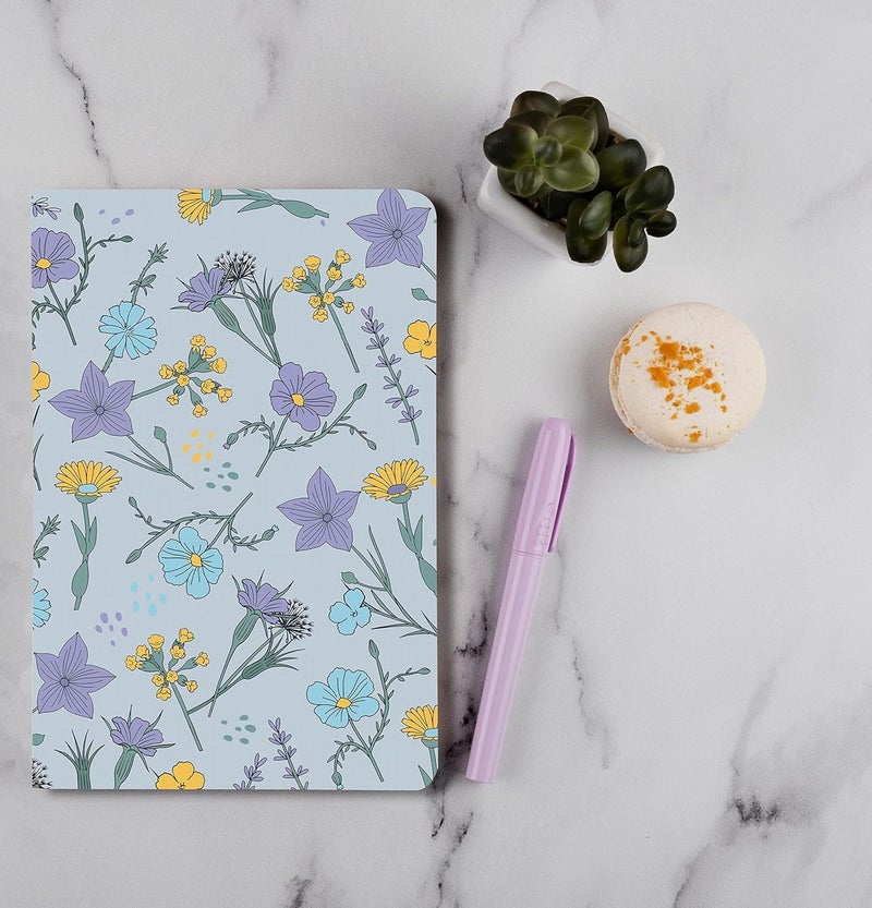 BOUND N FOUND 100 GSM A5 Notebook: 160 Pages (Floral) - Image 4