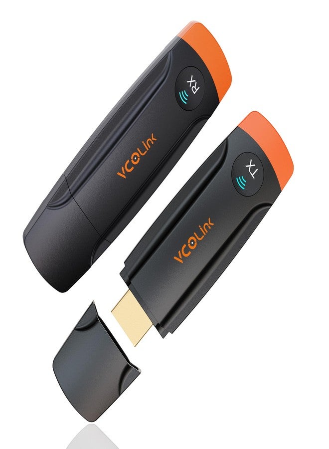 جهاز إرسال واستقبال HDMI لاسلكي، بمدى 60 مترًا، يدعم إدخال 4K وإخراج 1080P، يدعم 8 أجهزة إرسال وجهاز استقبال واحد، اختيار بنقرة واحدة، بدون تأخير، التوصيل والتشغيل، يدعم شبكات 5G/2.4G للتلفزيون والكمبيوتر الشخصي والكمبيوتر المحمول وجهاز العرض. - Image 1