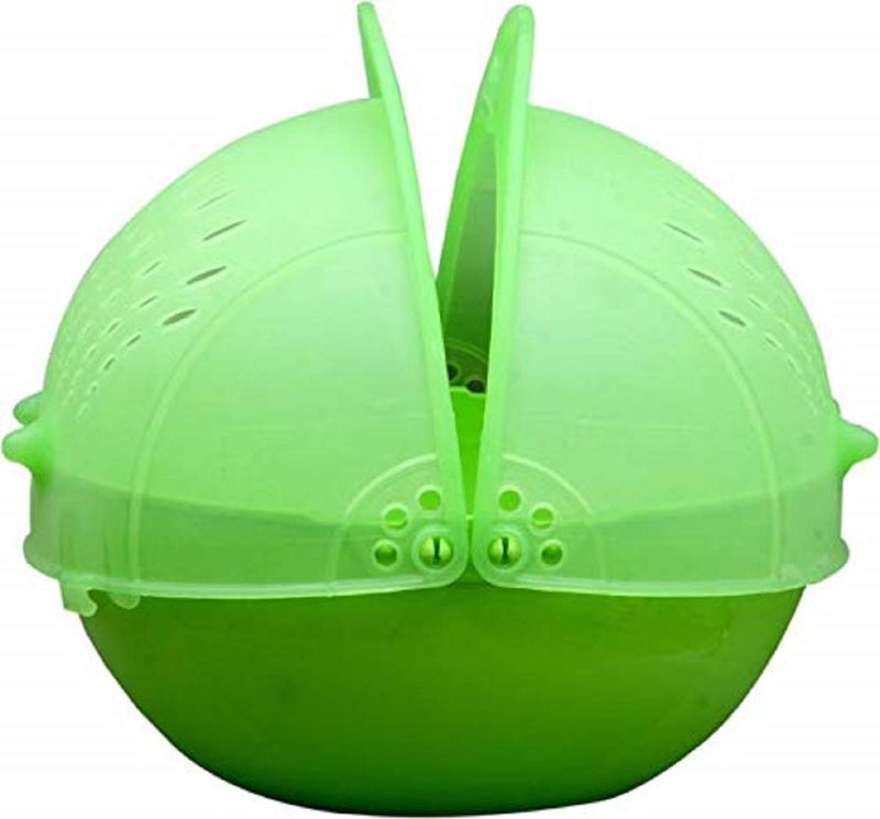 Kuber Industries 2 Piece Plastic Fruit Vegetable Washing Basket Set - Image 4