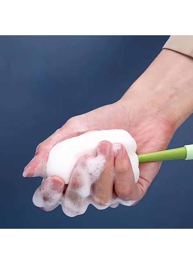 Assorted Colors Adjustable Long Handle Cup Brush With Sponge Head For Kitchen Cleaning - Image 4