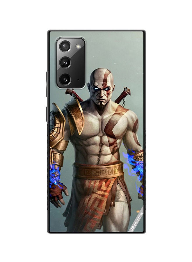 VR CREATIVE Protective Case Cover For Samsung Galaxy Note20 5G Young Kratos Design Multicolour - Image 1