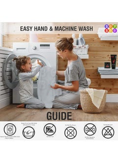 Bey Bee BeyBee Quick Dry Waterproof Protector Dry Sheet XLarge Beige  - Image 5
