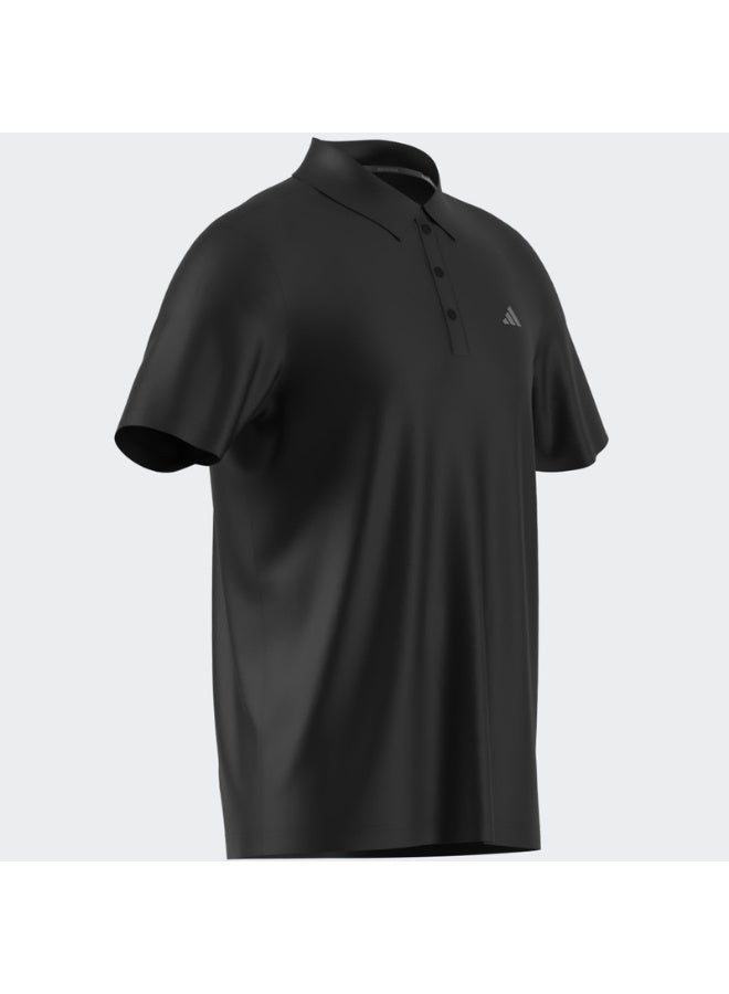 Adidas بولو درايف إس  أسود - Image 4