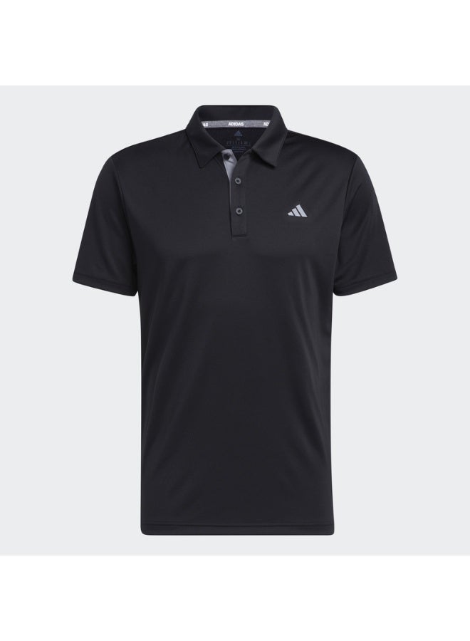 Adidas بولو درايف إس  أسود - Image 1