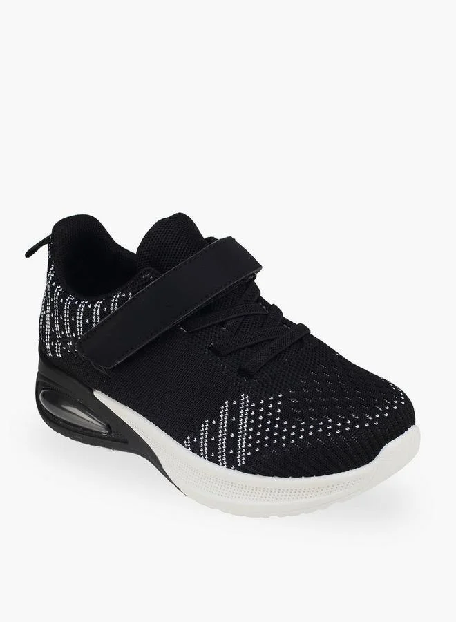 Oaklan by Shoexpress BLACK Boys Hook & Loop Sports Shoes for Men | Best Price UAE
